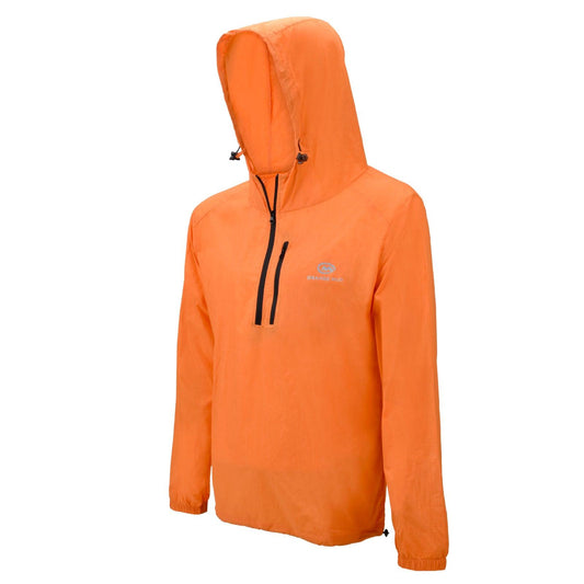 Orange Mud ウインドブレーカー ランニング 軽量 防風 アウトドア ジャケット メンズ レディース オレンジ