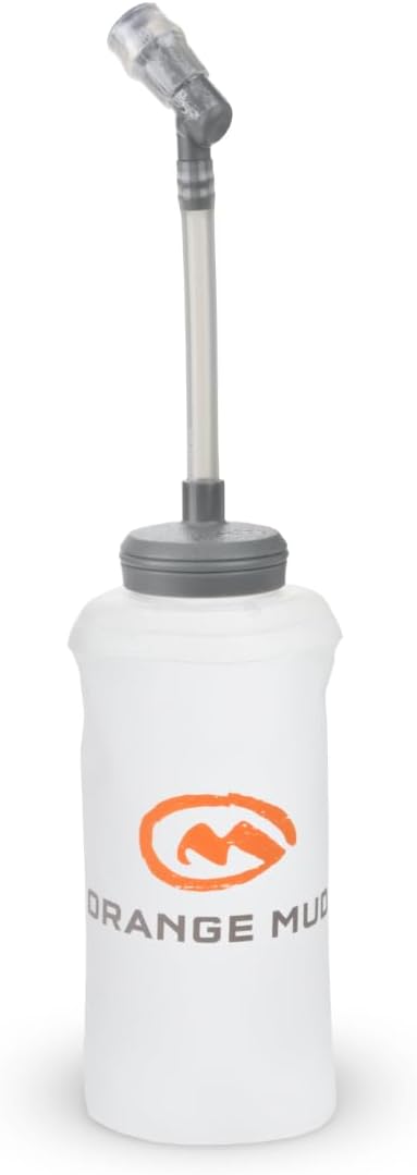 Orange Mud ソフトフラスク 500ml 折りたたみ ランニング 水分補給 ボトル バイトバルブ・ホース付 BPAフリー トレラン