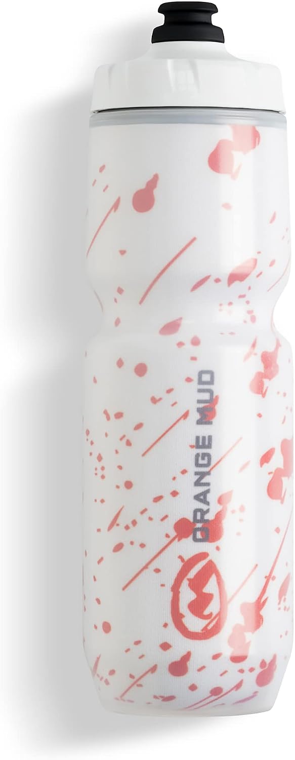 Orange Mud Purist 保冷 ボトル 23oz(約680ml) インサレーテッド Chromatek ピュアテイスト MoFloキャップ BPAフリー スポーツボトル 自転車