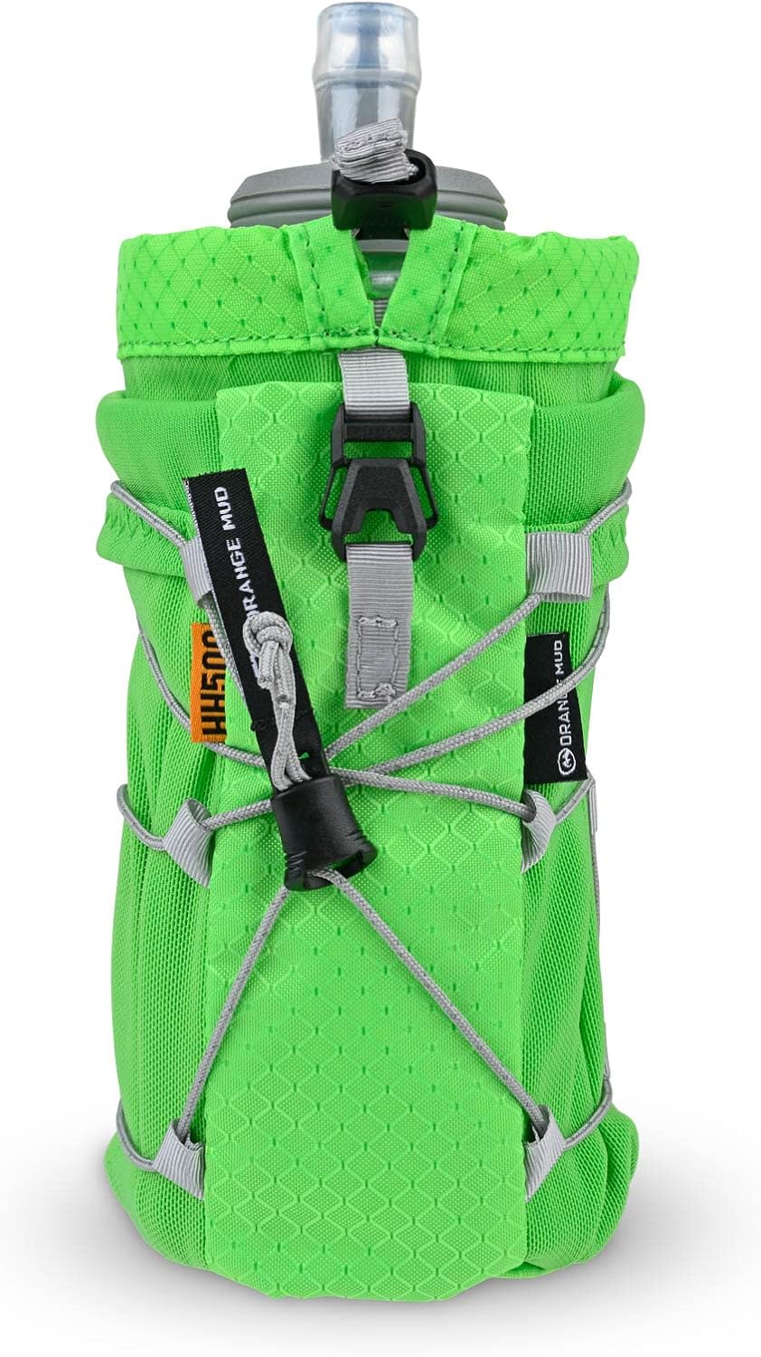Orange Mud ソフトフラスク ハンドヘルド 500ml 手持ち 給水 ランニング 折りたたみ BPAフリー トレラン ライムグリーン