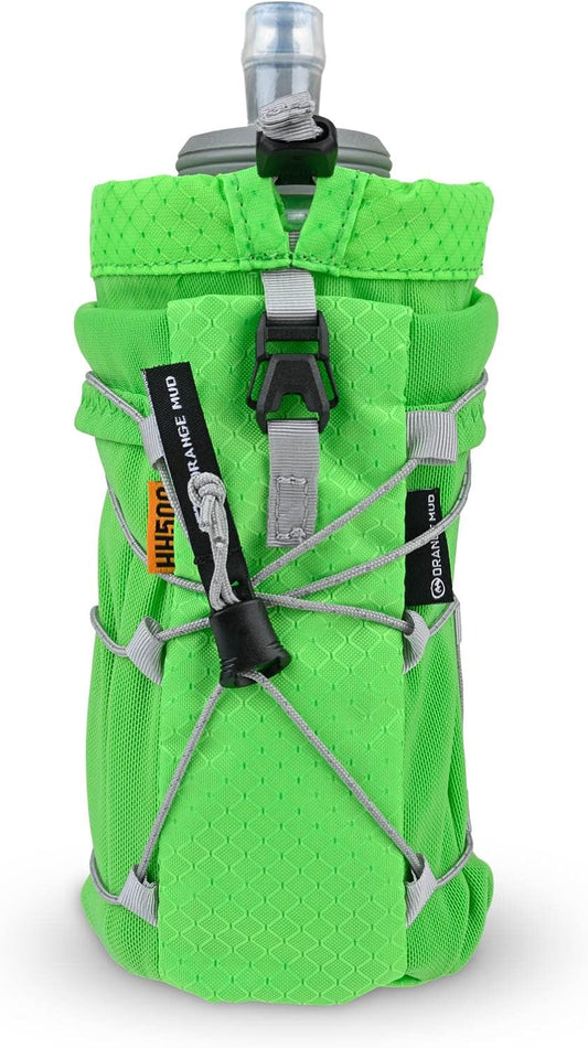 Orange Mud ソフトフラスク ハンドヘルド 500ml 手持ち 給水 ランニング 折りたたみ BPAフリー トレラン ライムグリーン