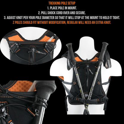 Orange Mud トレッキングポールホルダー金具（背面用）