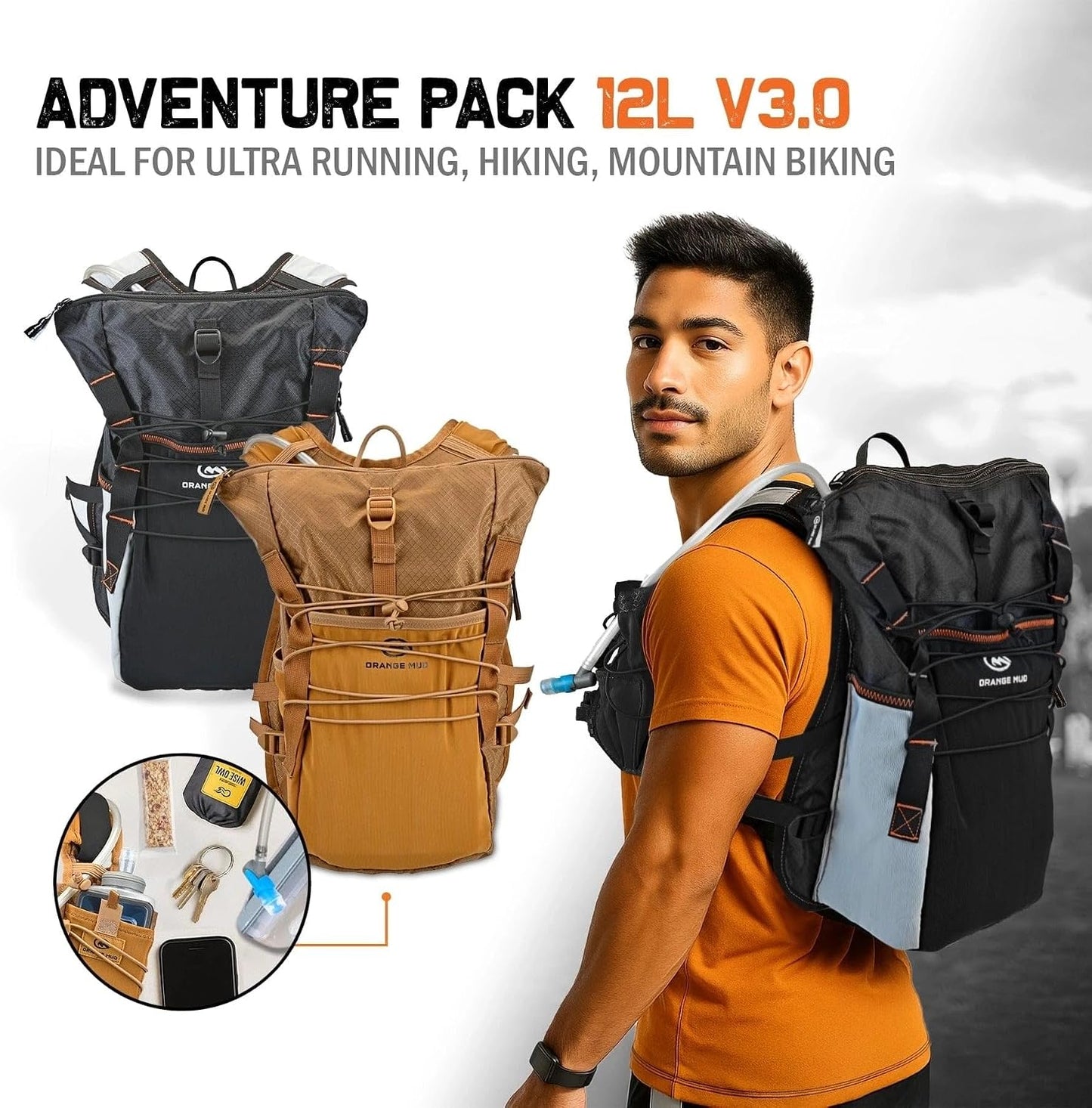 Orange Mud Adventure Pack アドベンチャーパック 12L 3.0